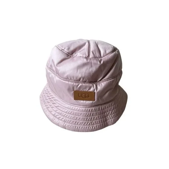 NEW UGG Reversible All Weather Bucket Hat Crystal Pink size S/M - Picture 2 of 7